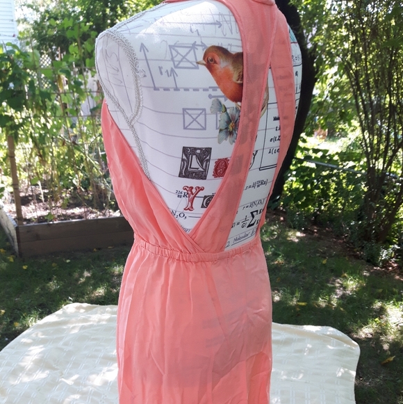 size xxs Wilfred silk orange mini dress 💞💗 - Picture 3 of 16